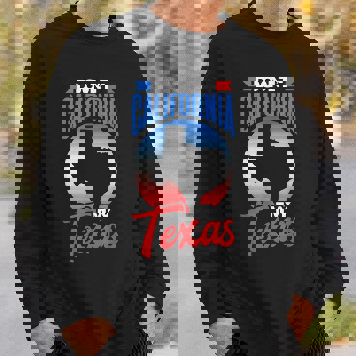 California Texas Detti Orgoglio Texano Patriotic Felpa Regalos para él