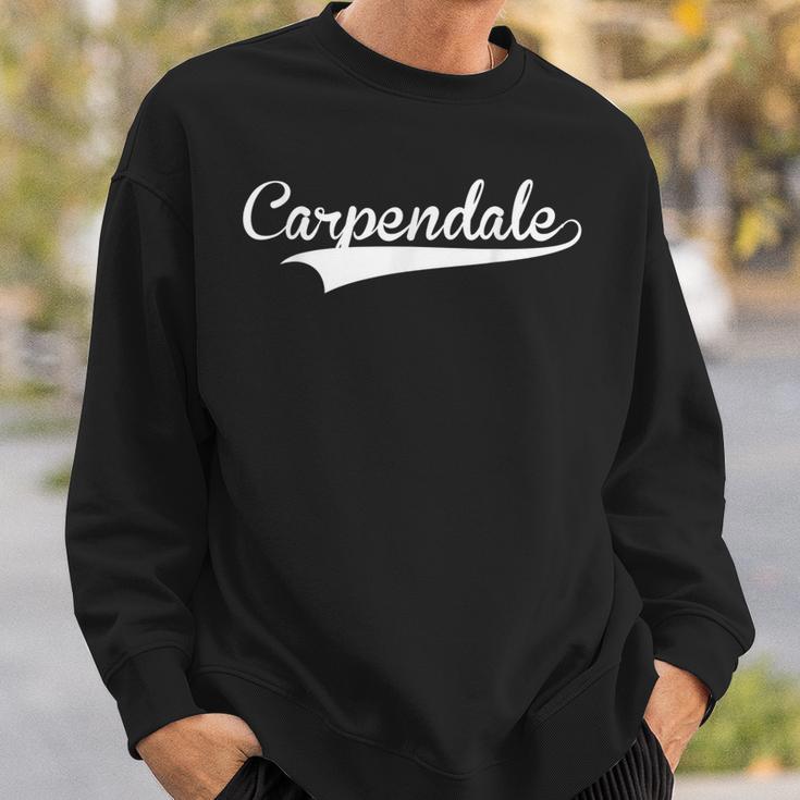 Carpendale Baseballintage Retro Font Sweatshirt Geschenke für Ihn