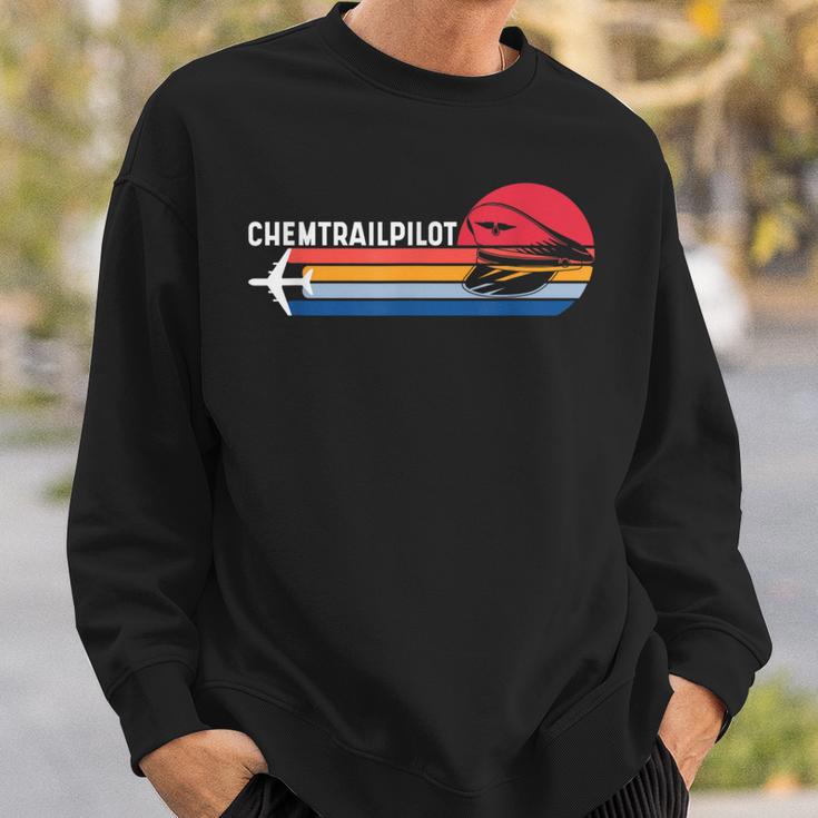 Chemtrails Uniform Chemtrailpilot Chemtrail Defense Sweatshirt Geschenke für Ihn