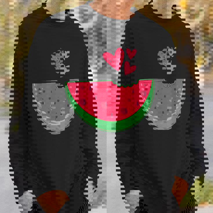 Cœur De Pastèque Amusant Pour Les Amateurs De Pastèques Sweater e Cadeaux pour lui