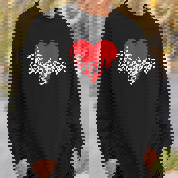 Con Nome I Loveirginia Con Nome I Heart Named Felpa Regalos para él