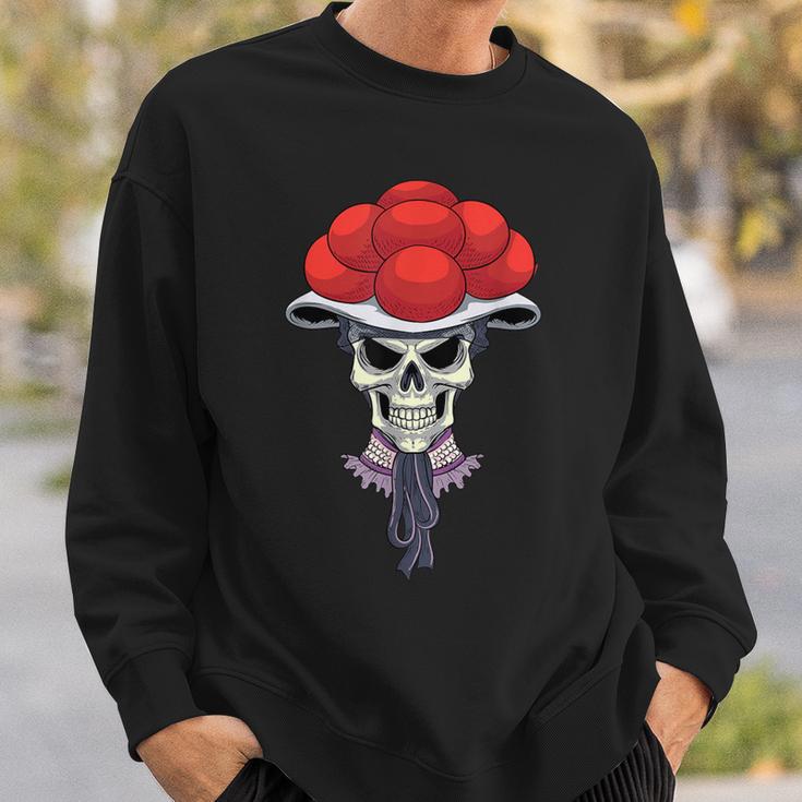 Cool Skull Bollenhut Forest Skull Sweatshirt Geschenke für Ihn