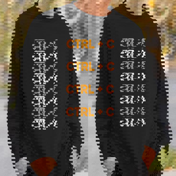 Ctrl C Ctrl Tasti Di Scelta Rapida E Tastiera Ctrl Felpa Regalos para él