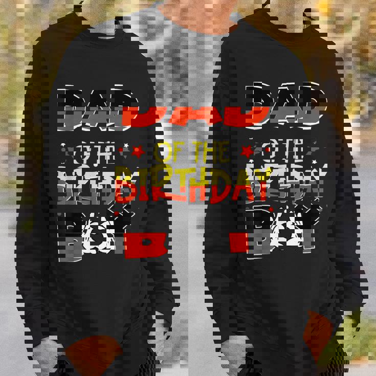 Dad Of The Birthday Boy Mouse Family Matching Sweatshirt Gifts for Him