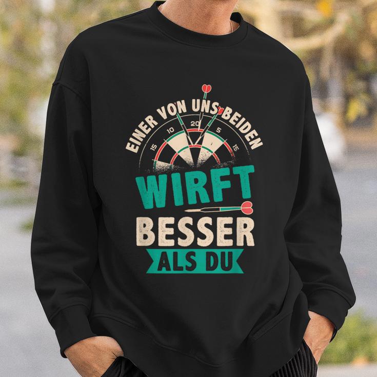 Dart Eineron Uns Beiden Wirft Besser Als Du German Sweatshirt Geschenke für Ihn