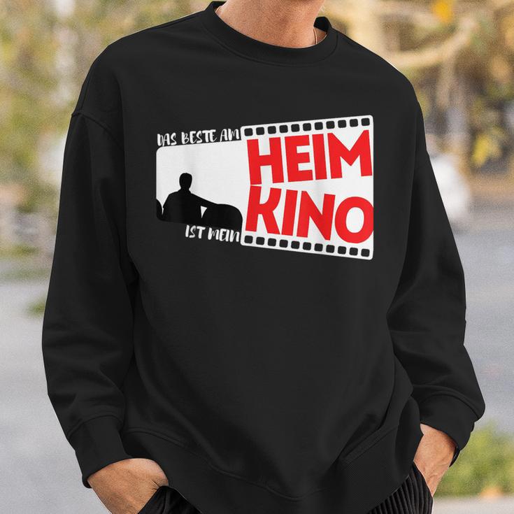 Das Beste Am Heim Ist Mein Kino Best At Home Is My Cinema Sweatshirt Geschenke für Ihn