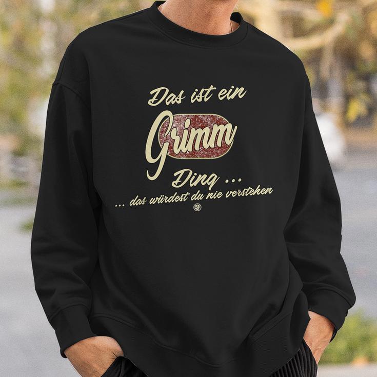 Das Ist Ein Grimm Ding Family Sweatshirt Geschenke für Ihn