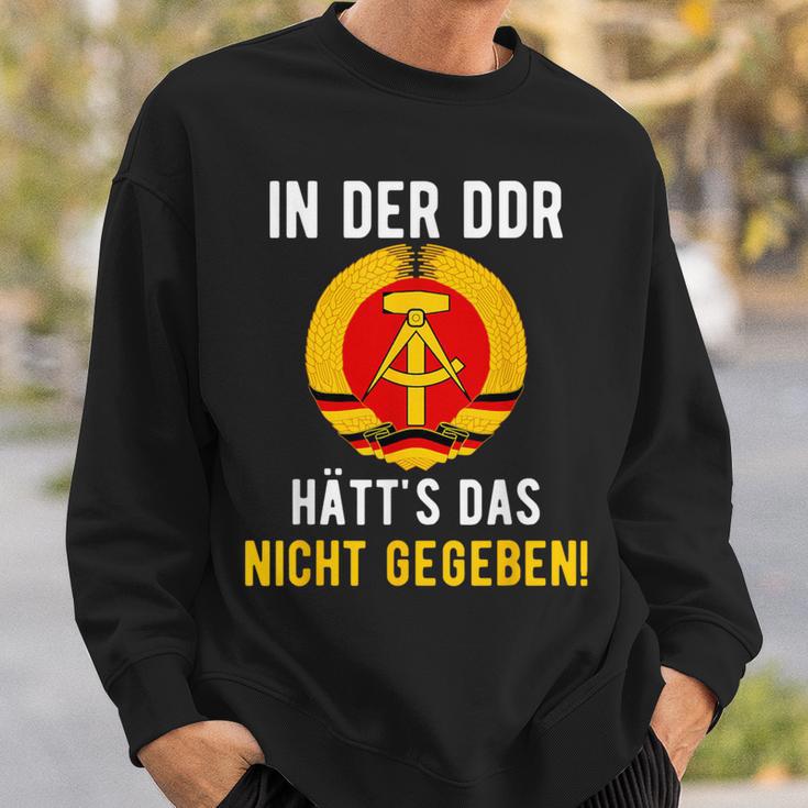 Ddr Ossi In Ddr Nicht Gegeben East Germany S Sweatshirt Geschenke für Ihn