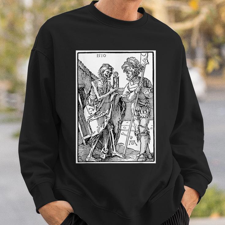 The Death And The Landsknecht By Albrecht Durer 1510 Sweatshirt Geschenke für Ihn