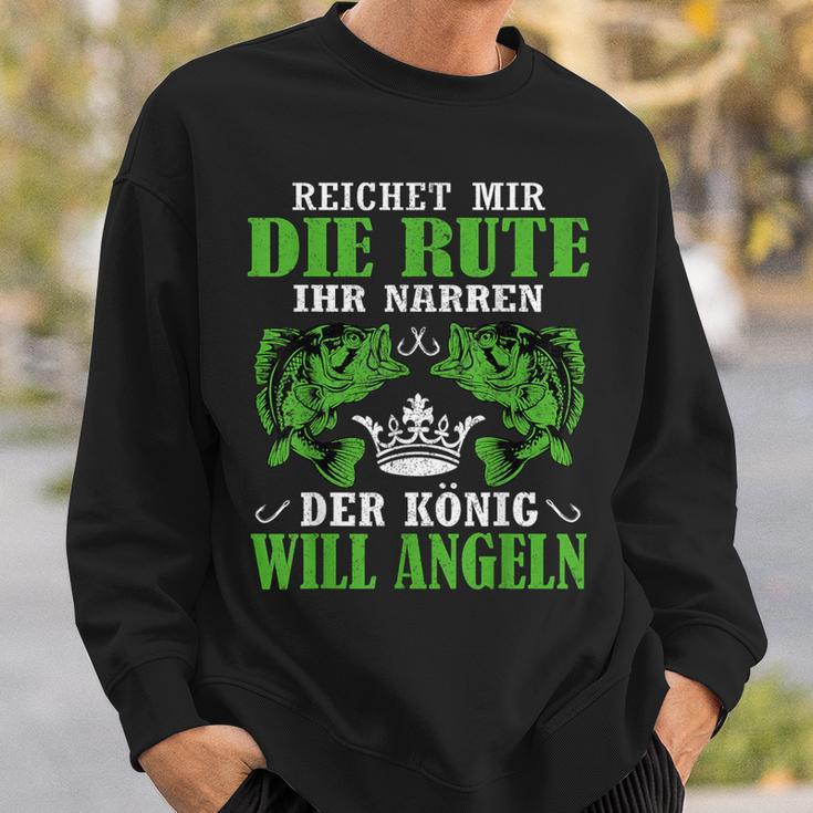 Der König Will Angeling Fisherman Fisherman S Sweatshirt Geschenke für Ihn