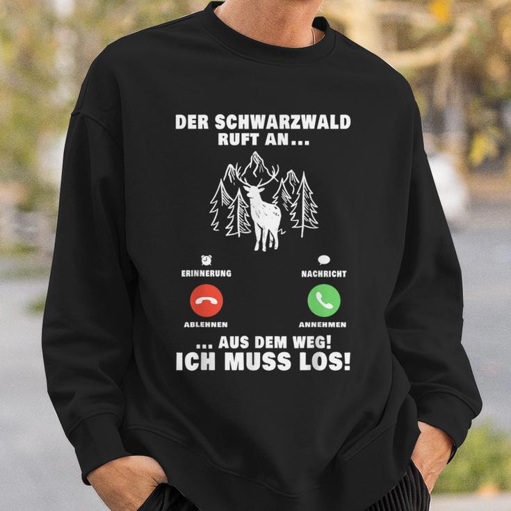 Der Schwarzwald Ruft An Schwarzwalder Call Bollenhut Sweatshirt Geschenke für Ihn