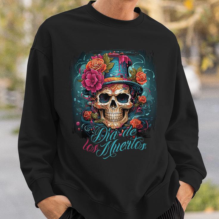 Dia De Los Muertos Mexico Day Of The Dead La Catrina Sweatshirt Geschenke für Ihn