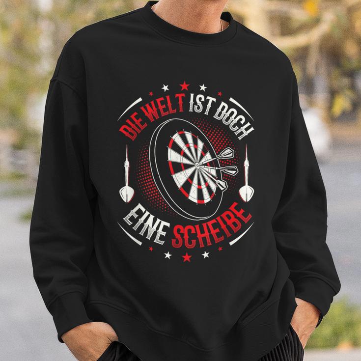 Die Welt Ist Doch Eine Disc Dart Sweatshirt Geschenke für Ihn