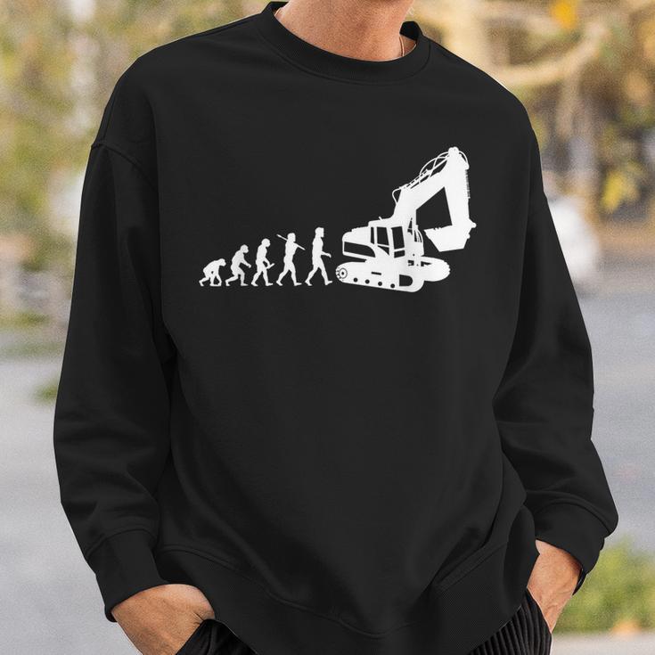 Digger Driver Benz Builder Evolution Digger S Sweatshirt Geschenke für Ihn