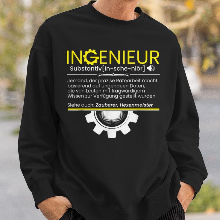 Dipl Ing Engineer Ingenieur Definition Sweatshirt Geschenke für Ihn