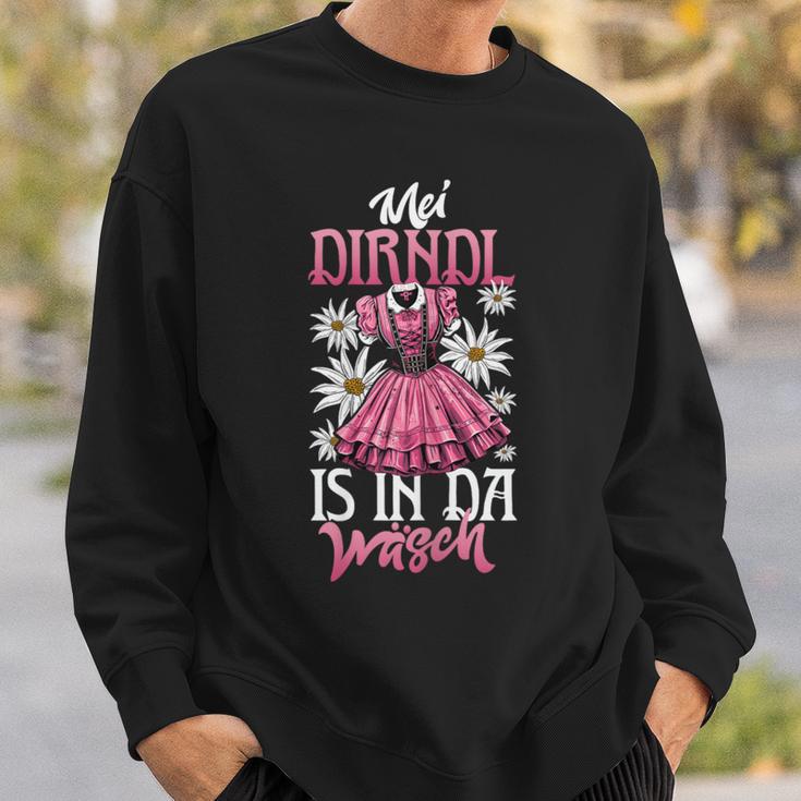 Dirndl Replacement Mei Dirndl Is In Da Wäsch Costume Costume Sweatshirt Geschenke für Ihn