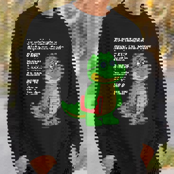 Divertente Erpetologo Zoologo Coccodrillo Scherzo Erpetologia Divertimento Felpa Regalos para él