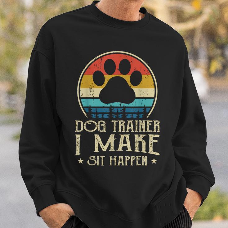 Dog Trainer Ich Lasse Sitzen Paseren Paseren Sweatshirt Geschenke für Ihn