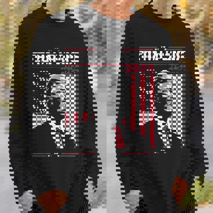 Donald Trump Jdance Bandera Estadounidense Trumpance 2024 Camisa de entrenamiento Regalos para él