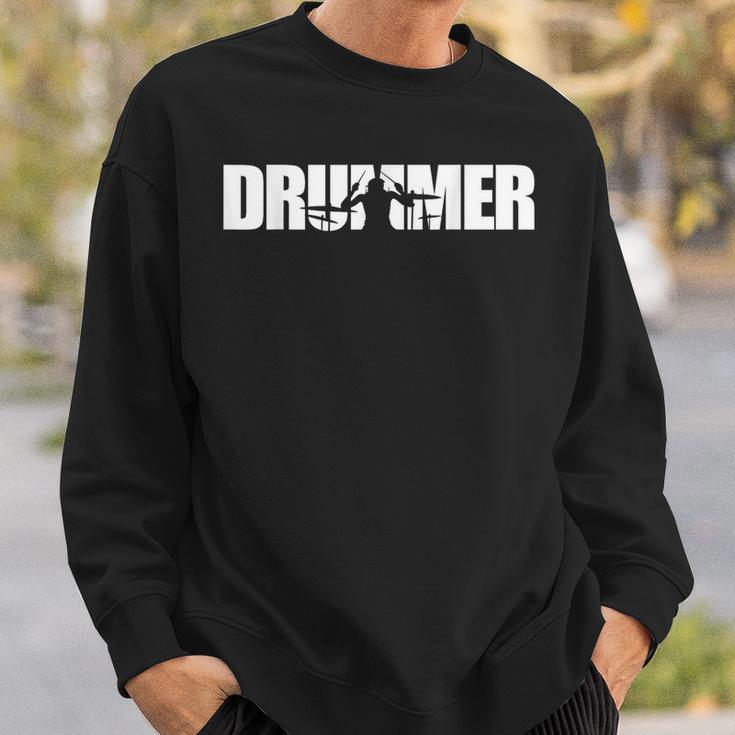 Drummer Drummer Sweatshirt Geschenke für Ihn