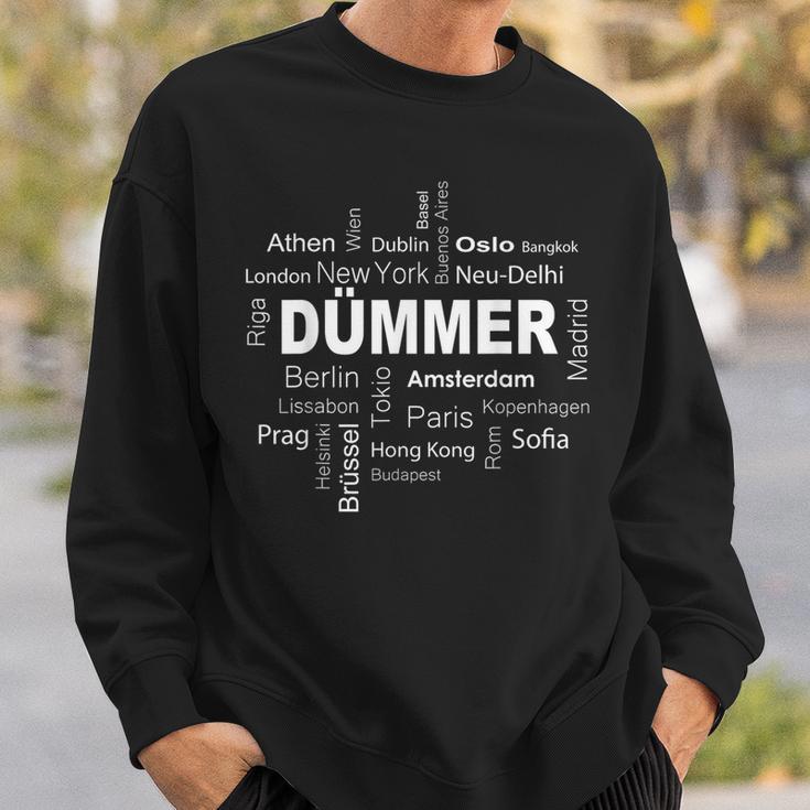 Dümmer Meine Hauptstadt Sweatshirt Geschenke für Ihn