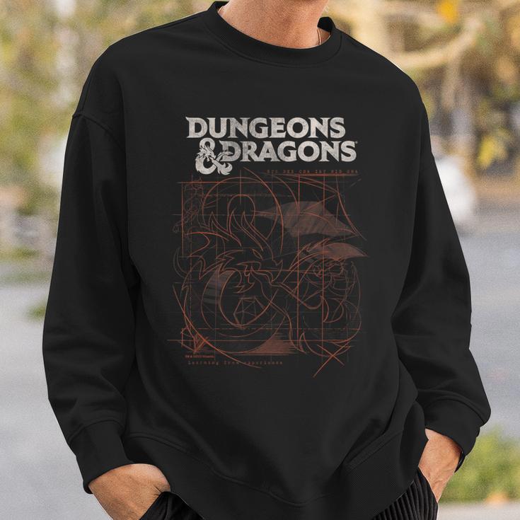 Dungeons & Dragons Sketch Dark Sweatshirt Geschenke für Ihn