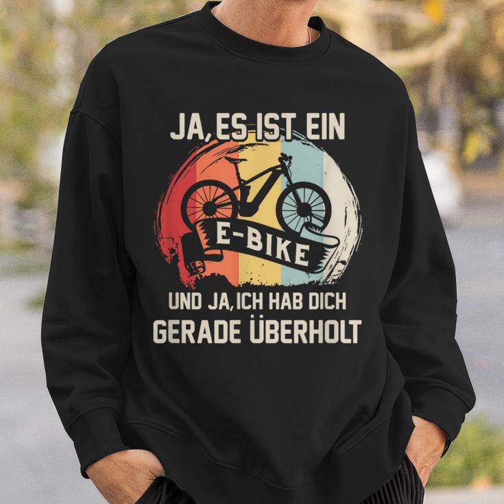 E-Bike Ja Ich Hab Dich Überhaut E Bike Sweatshirt Geschenke für Ihn