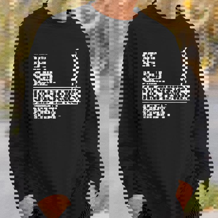Eat Sleep Calisthenics Repeat For A Calisthenics Fan Felpa Regalos para él