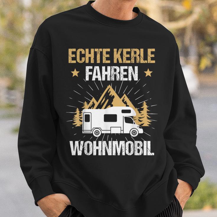 Echte Kerle Fahren Motorhome Sweatshirt Geschenke für Ihn