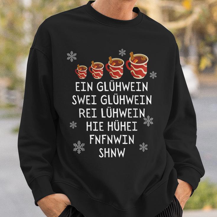 Ein Glühwein Swei Glühwein Christmas Market Sweatshirt Geschenke für Ihn