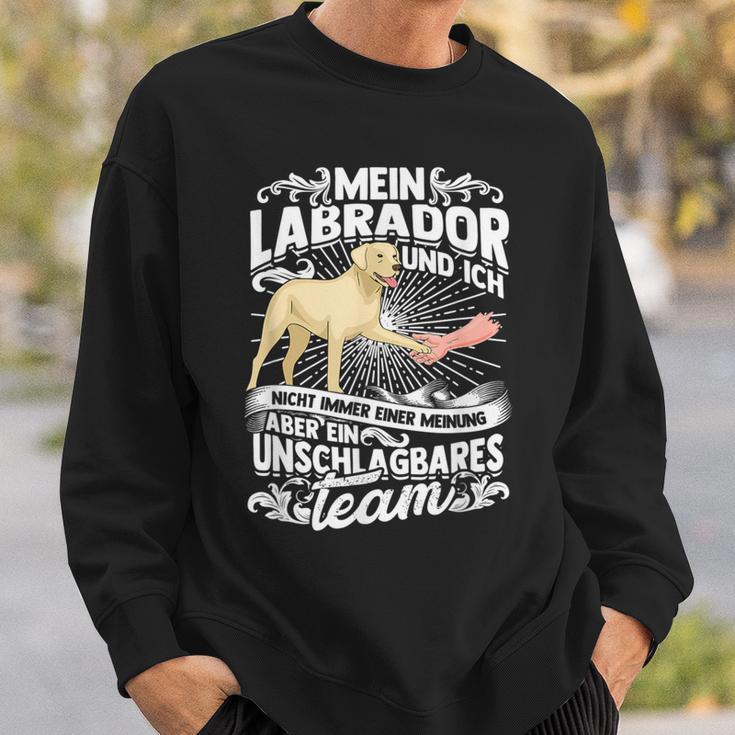 Ein Unbeatable Team Labbi Dog Holder Labrador Sweatshirt Geschenke für Ihn