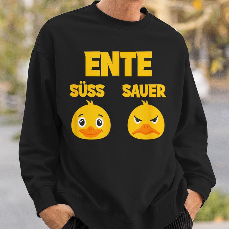 Ente Süß Sauer Lustig Witzig Koch Landwirt Sweatshirt Geschenke für Ihn