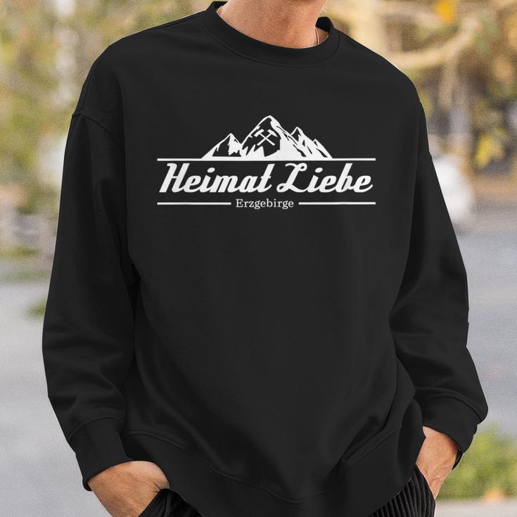 Erzgebirge Heimatliebe Sweatshirt Geschenke für Ihn