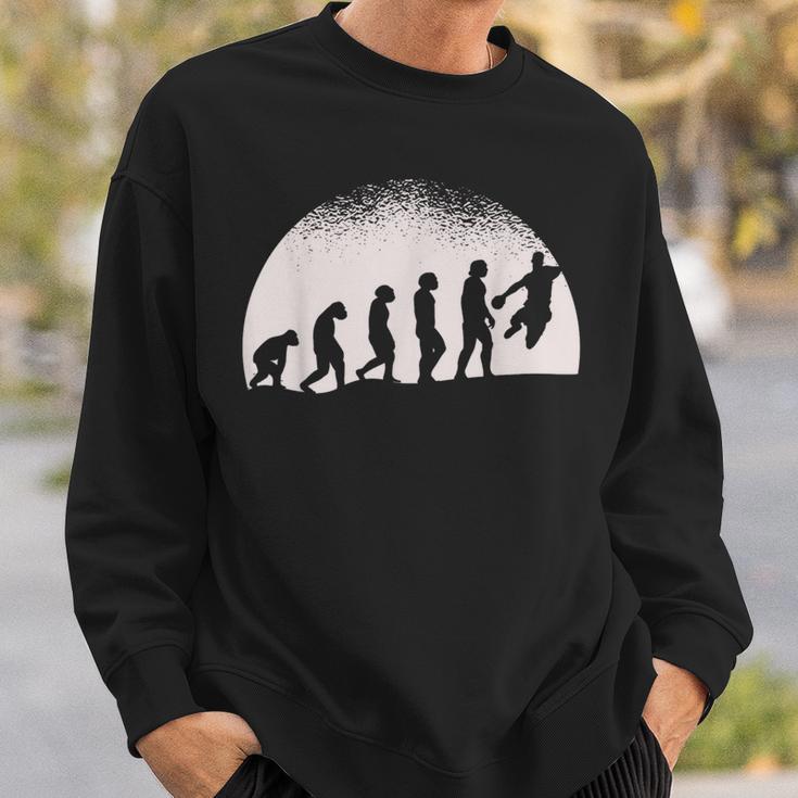 Evolution Handball For Handballer Sweatshirt Geschenke für Ihn