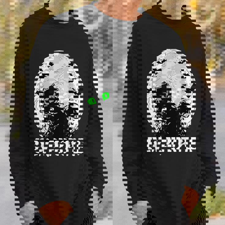Ew People Cat Knife Moon Bat Killer Cat Felpa Regalos para él