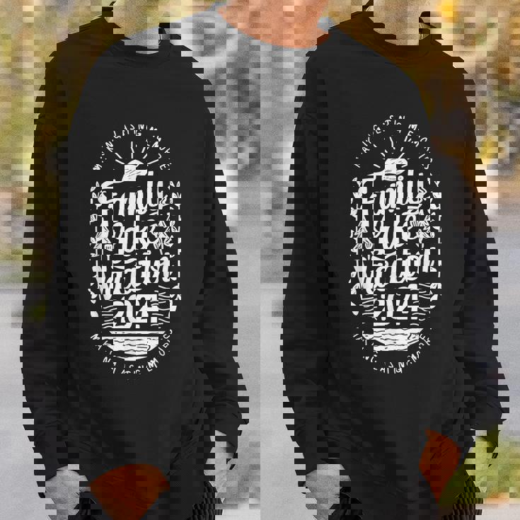 Family Lake Trip Vacation 2024 Family Reunion Summer Squad Sweatshirt Gifts for Him