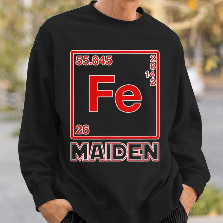 Fe Maiden Iron Parody On Iron Elements Fe Sweatshirt Geschenke für Ihn