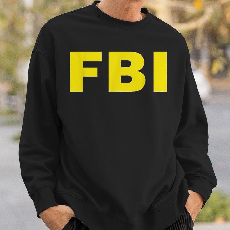 Federal Bureau Of Investigation Fbi Costume Sweatshirt Geschenke für Ihn