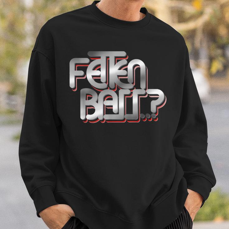 Fetten Bass Techno Rave Musik Outfit Sweatshirt Geschenke für Ihn