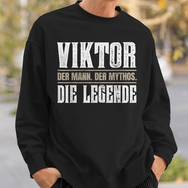 First Nameiktor Nameiktor Sweatshirt Geschenke für Ihn