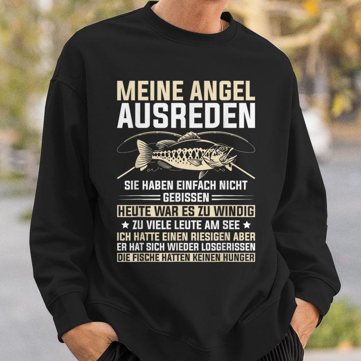 Fischer Fishing My Angel Excuses Sweatshirt Geschenke für Ihn