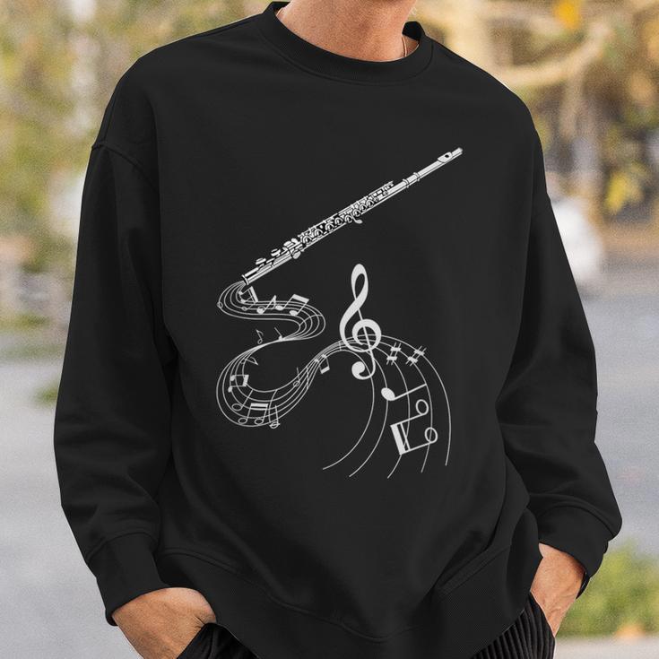 Flute Flute Player Musician Sweatshirt Geschenke für Ihn