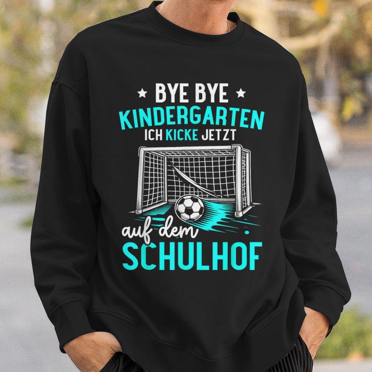 Football Bye Bye Kindergarten I Tschüss Kindergarten Sweatshirt Geschenke für Ihn