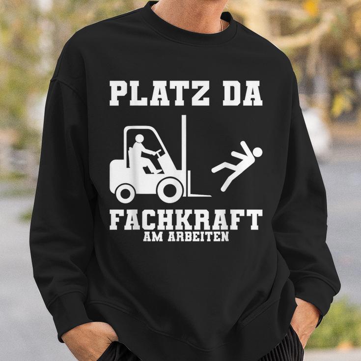 Forklift Forklift Forklift Driver Motif Sayings Sweatshirt Geschenke für Ihn