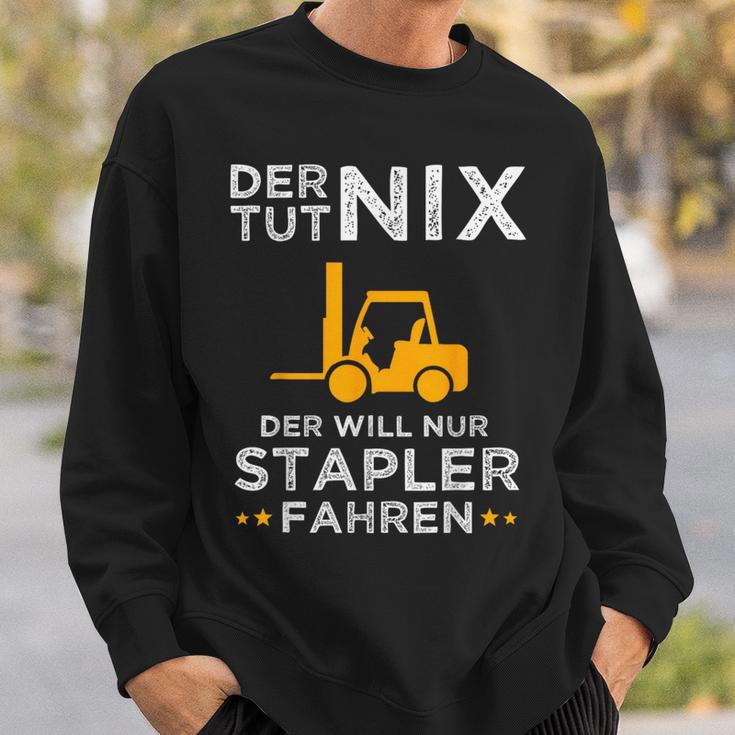 Forklift Driver Forklift Truck Warehouse Sweatshirt Geschenke für Ihn