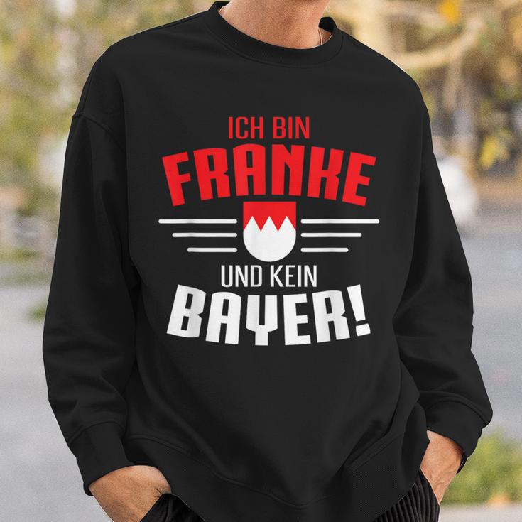 Franke Kein Bayer Franken Middle Franken Dialect Sweatshirt Geschenke für Ihn