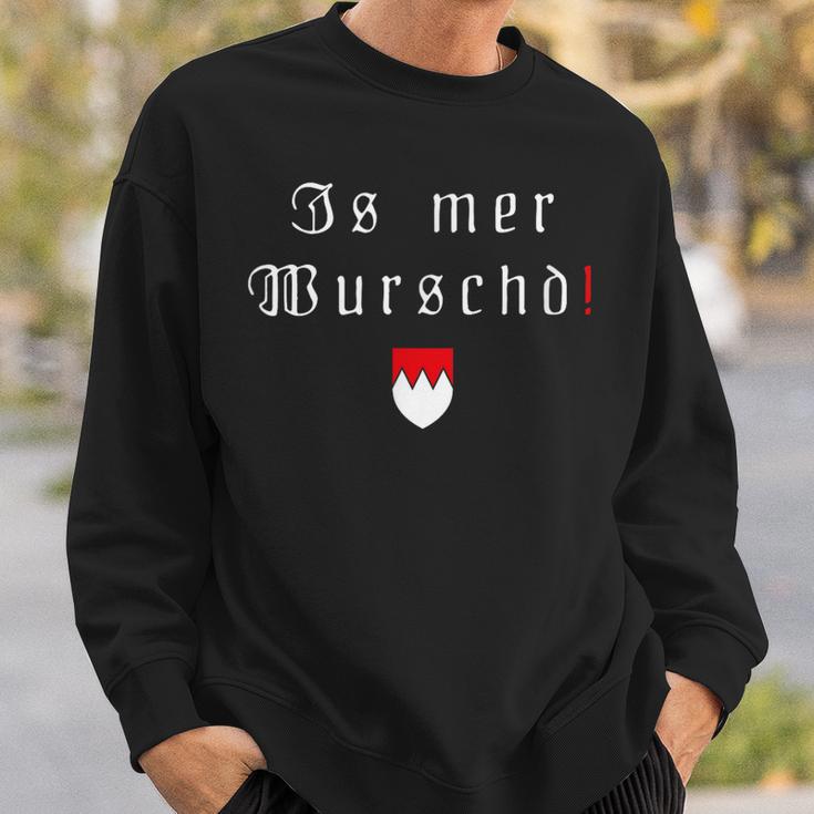 Fränkisch Fränkische Dialect Franken Crest Sweatshirt Geschenke für Ihn