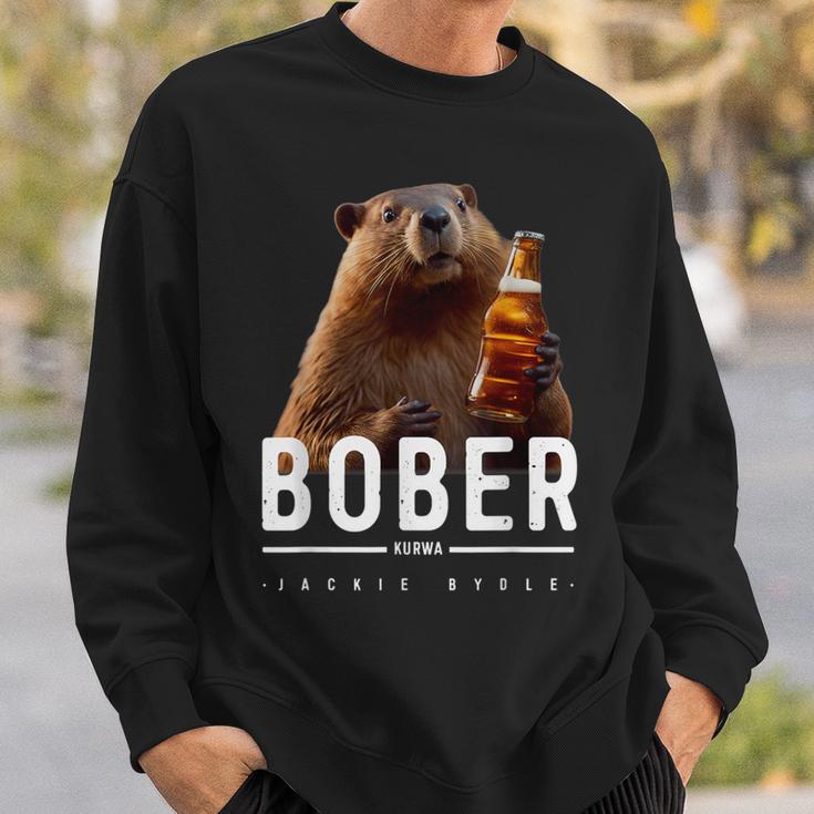 Bober Bóbr Kurwa Polska Kurwa Bober Sweatshirt Geschenke für Ihn