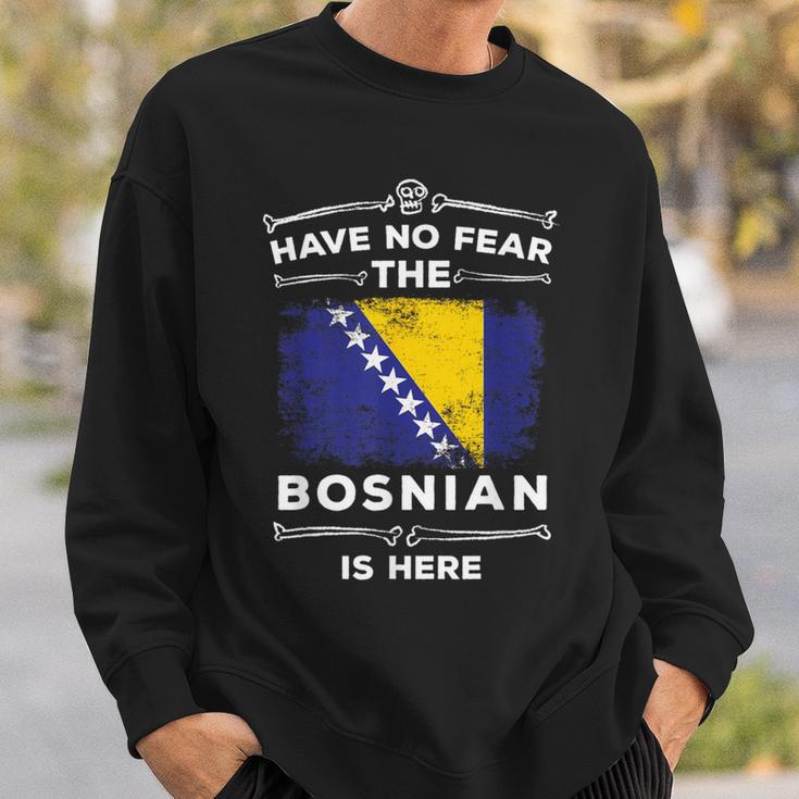 Bosnia Flag Bosnia Herzegovina Roots Sweatshirt Geschenke für Ihn