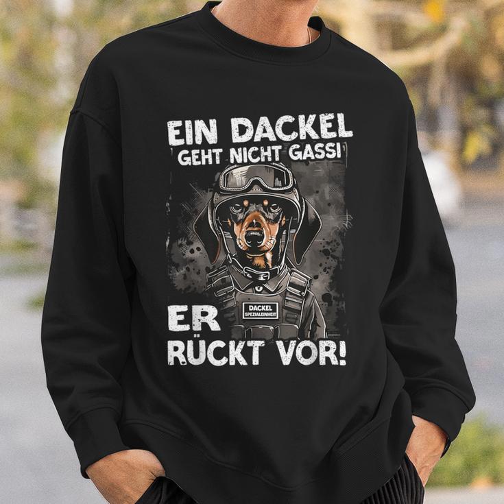 Dachshund Ein Dackel Geht Nicht Gassi Er Rücktor Ein Dachshund Sweatshirt Geschenke für Ihn